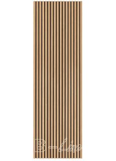 Akustické panely 400x2700 mm - 2 ks, dekor Teak